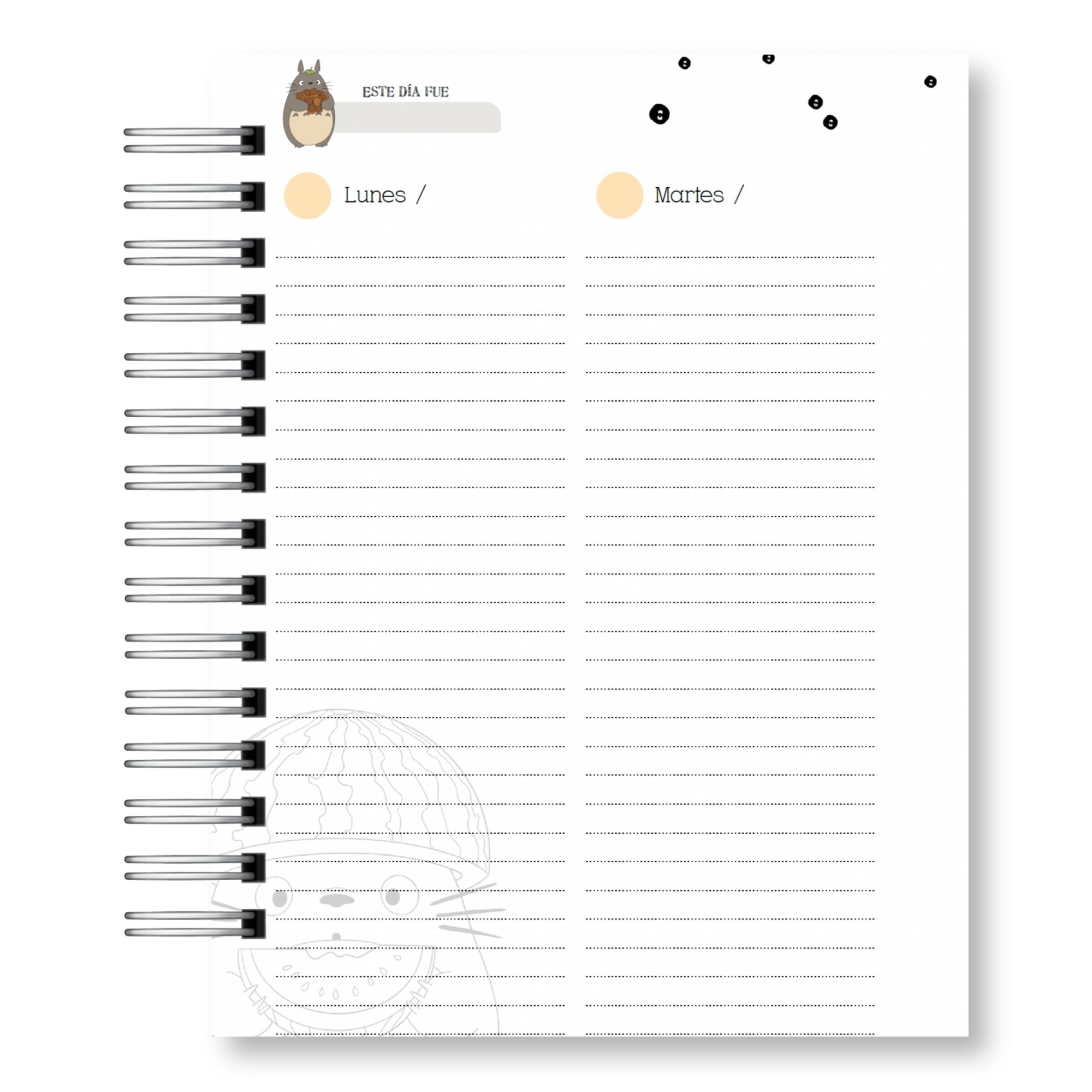 Agenda Mi Vecino Totoro Studio Ghibli 2027 10