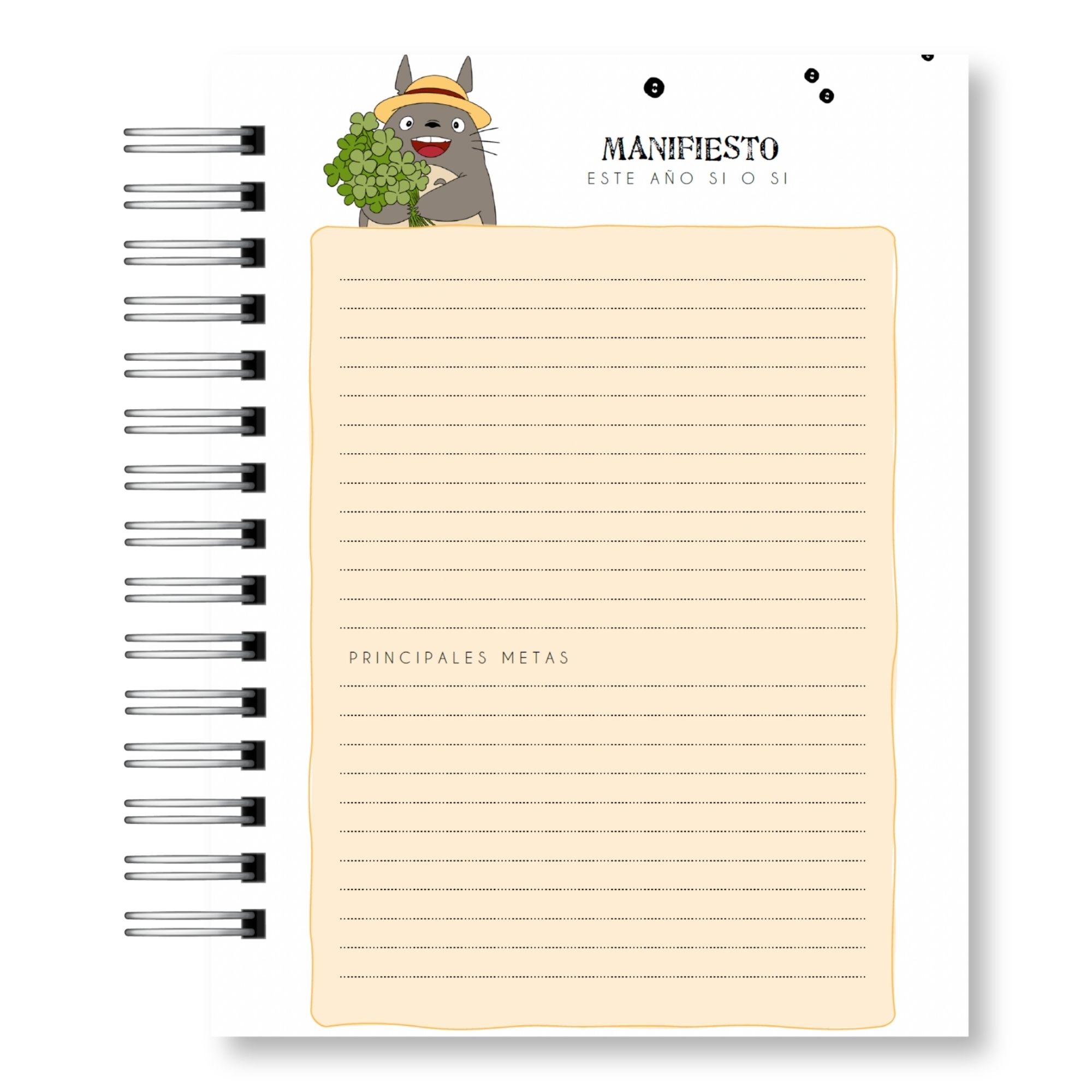 Agenda Mi Vecino Totoro Studio Ghibli 2027 3