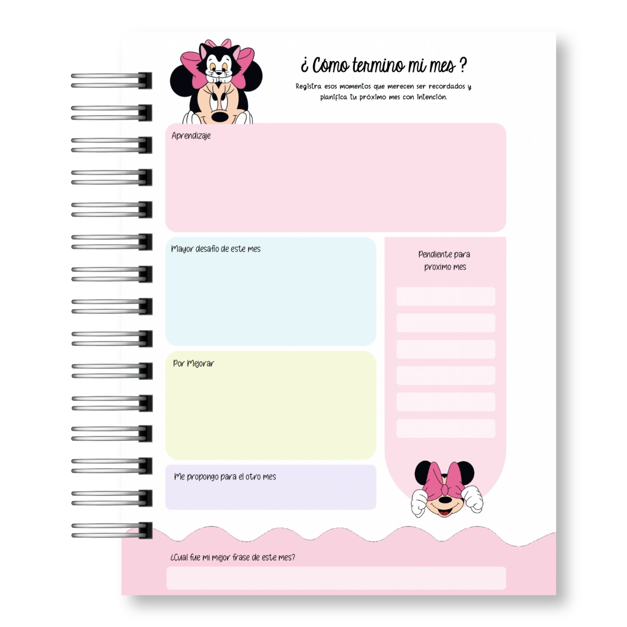Agenda Minnie Mouse Disney 2027 5