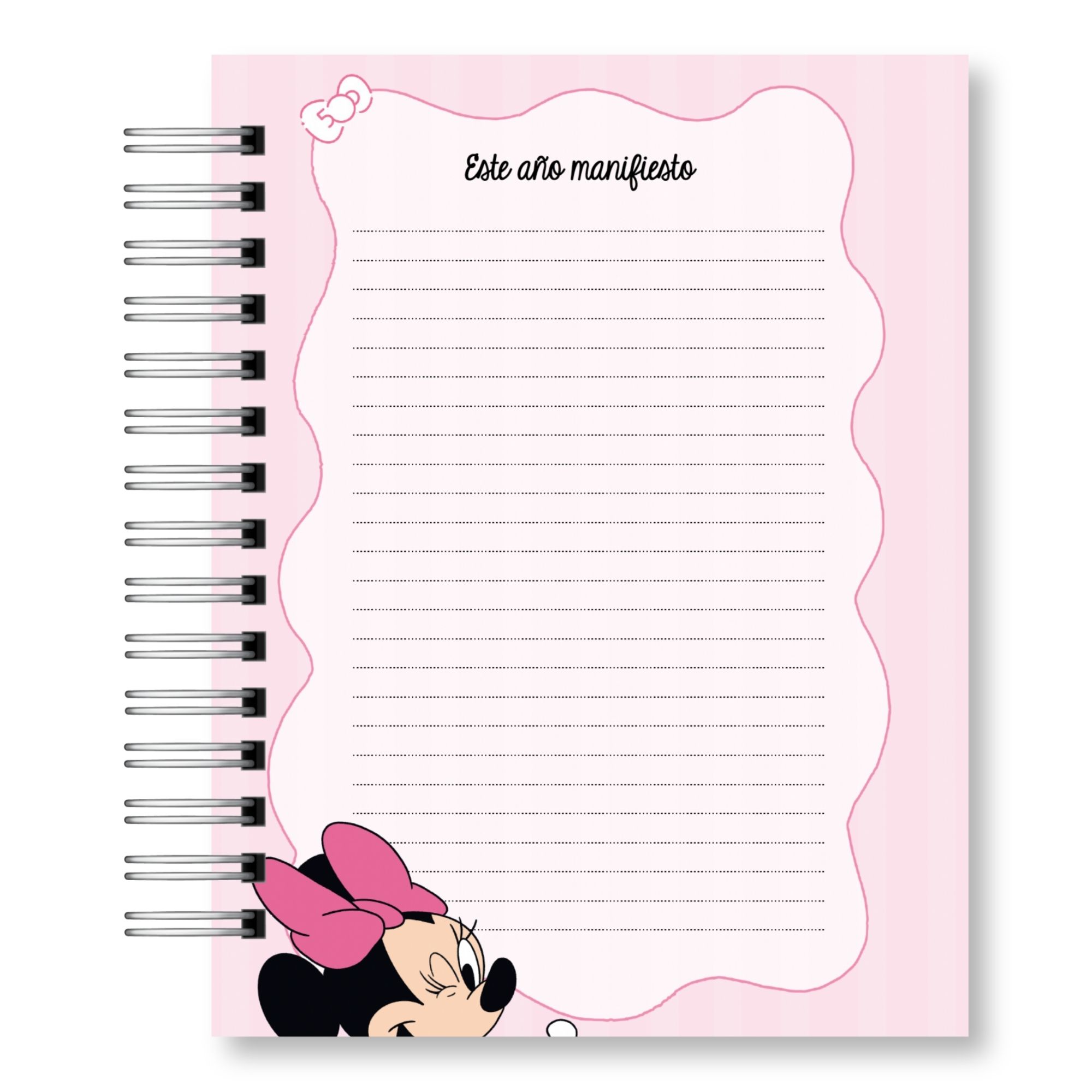 Agenda Minnie Mouse Disney 2027 4
