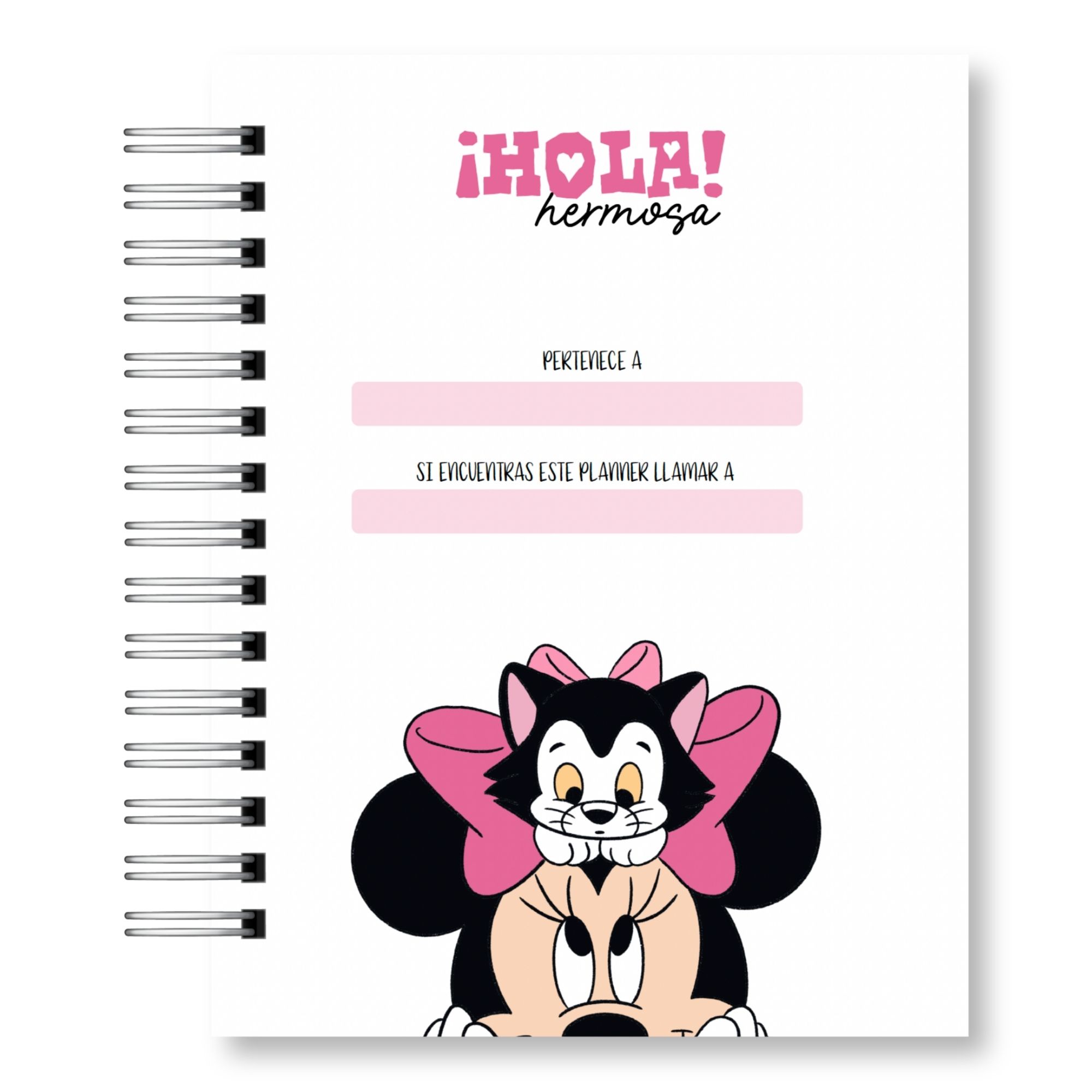 Agenda Minnie Mouse Disney 2027 2