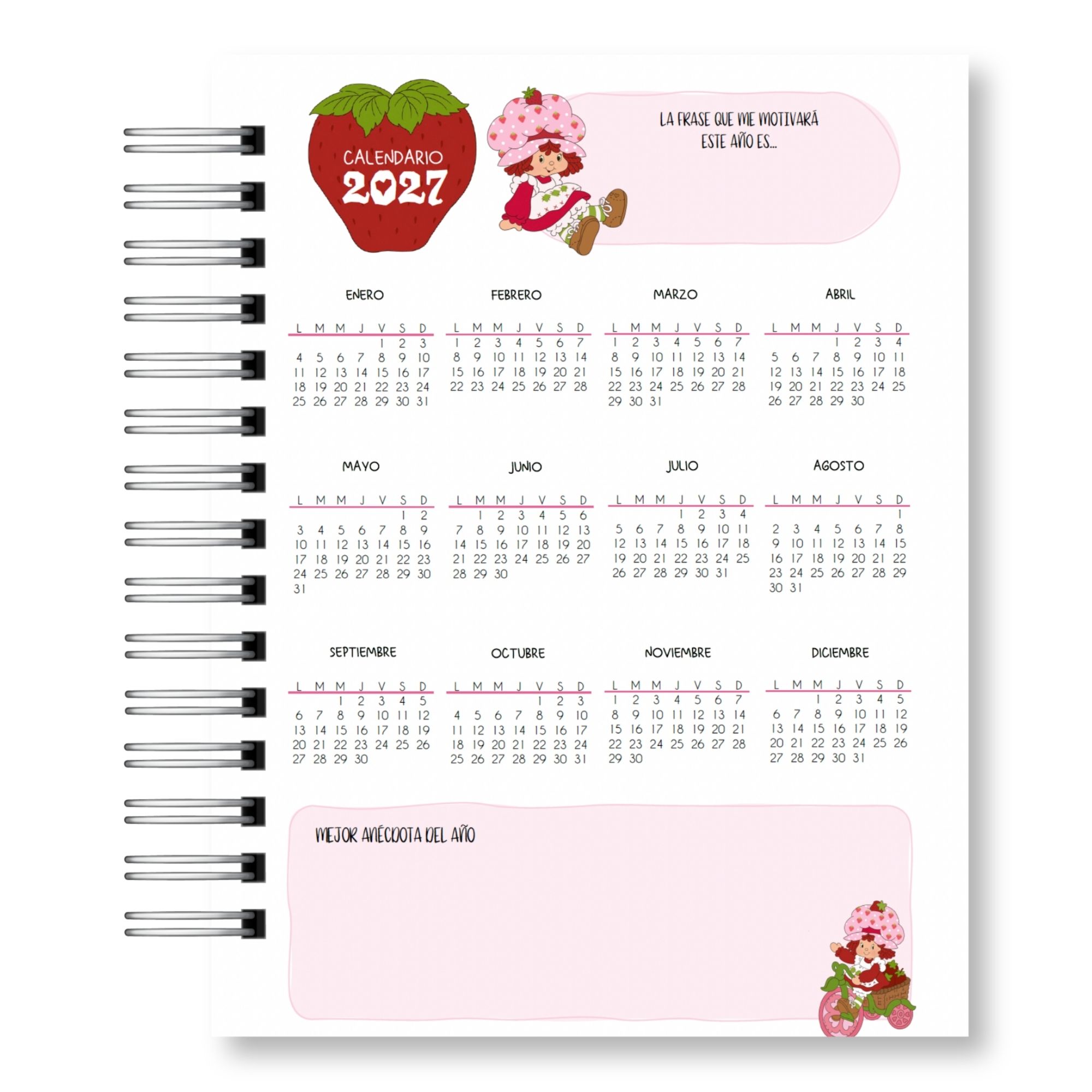 Agenda Frutillita 2027 3