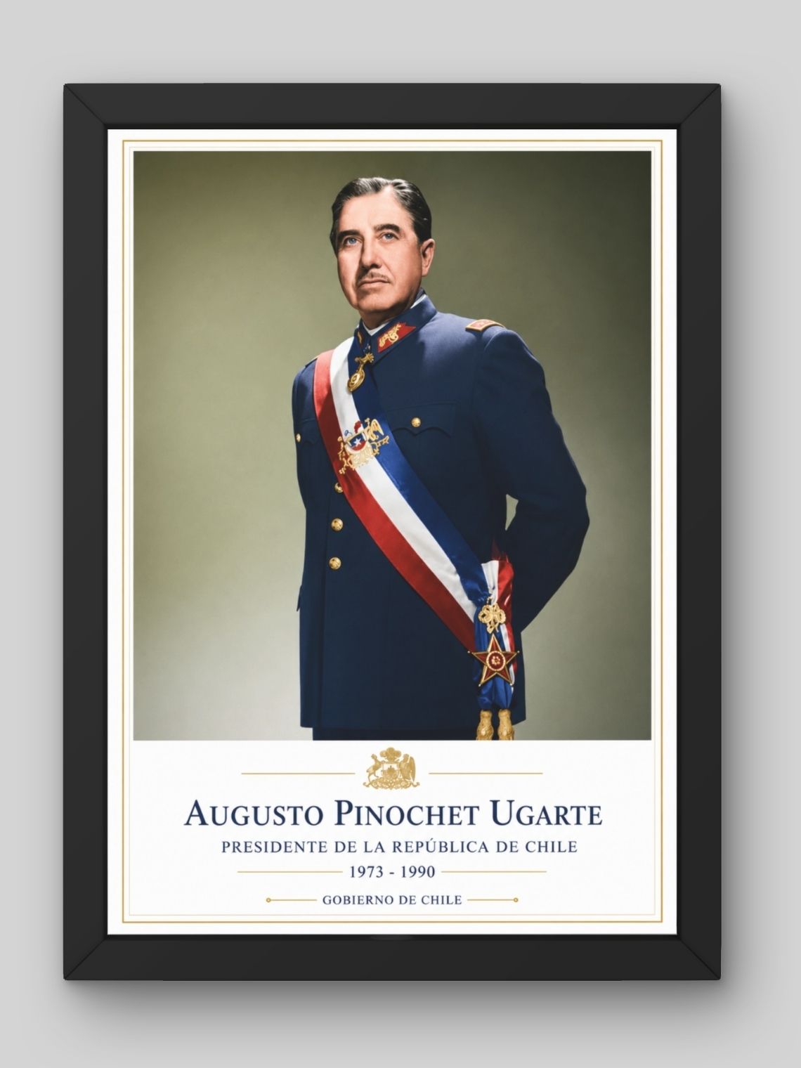 Cuadro Estilo Retrato – Augusto Pinochet 1