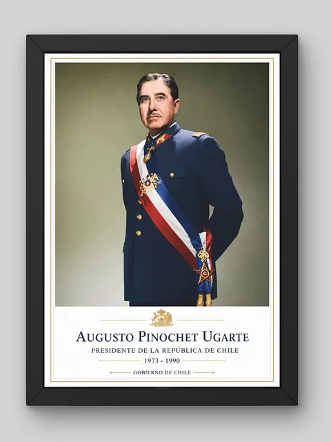 Cuadro Estilo Retrato – Augusto Pinochet