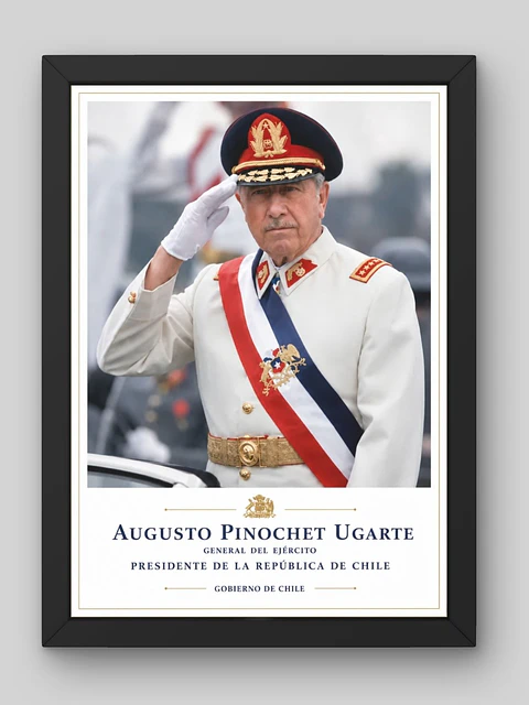 Cuadro Estilo Retrato – Augusto Pinochet