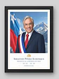 Cuadro Presidencial Estilo Retrato – Sebastián Piñera - Miniatura 1
