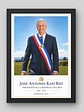 Cuadro Estilo Retrato – José Antonio Kast - Miniatura 1