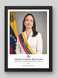 Cuadro Estilo Retrato – María Corina Machado - Miniatura 1