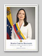 Cuadro Estilo Retrato – María Corina Machado - Miniatura 2