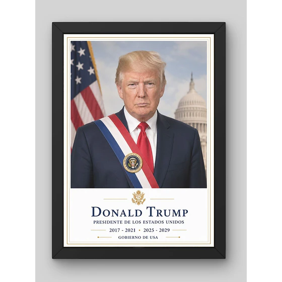 Donald Trump – cuadro estilo retrato Pigyfante