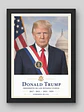 Cuadro Presidencial Estilo Retrato – Donald Trump - Miniatura 1