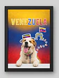 Cuadro Personalizado de Mascota – Edición Patriota Venezolana - Miniatura 1