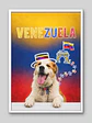 Cuadro Personalizado de Mascota – Edición Patriota Venezolana - Miniatura 3