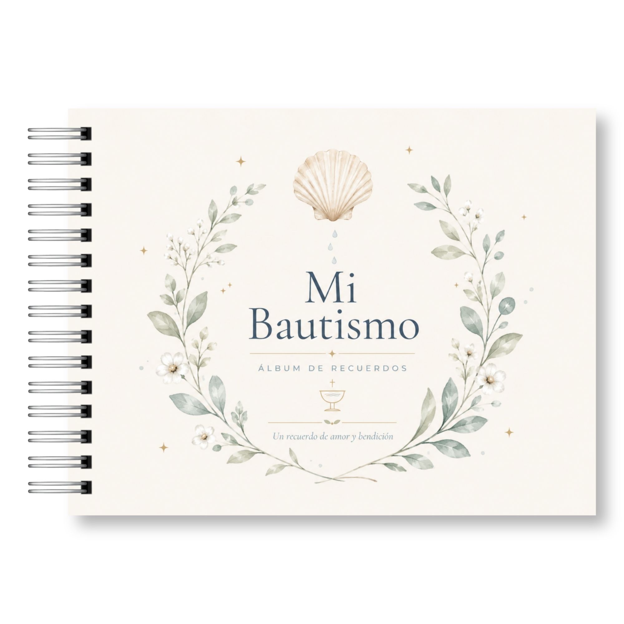 Álbum de Fotos y Recuerdos de Bautizo – 