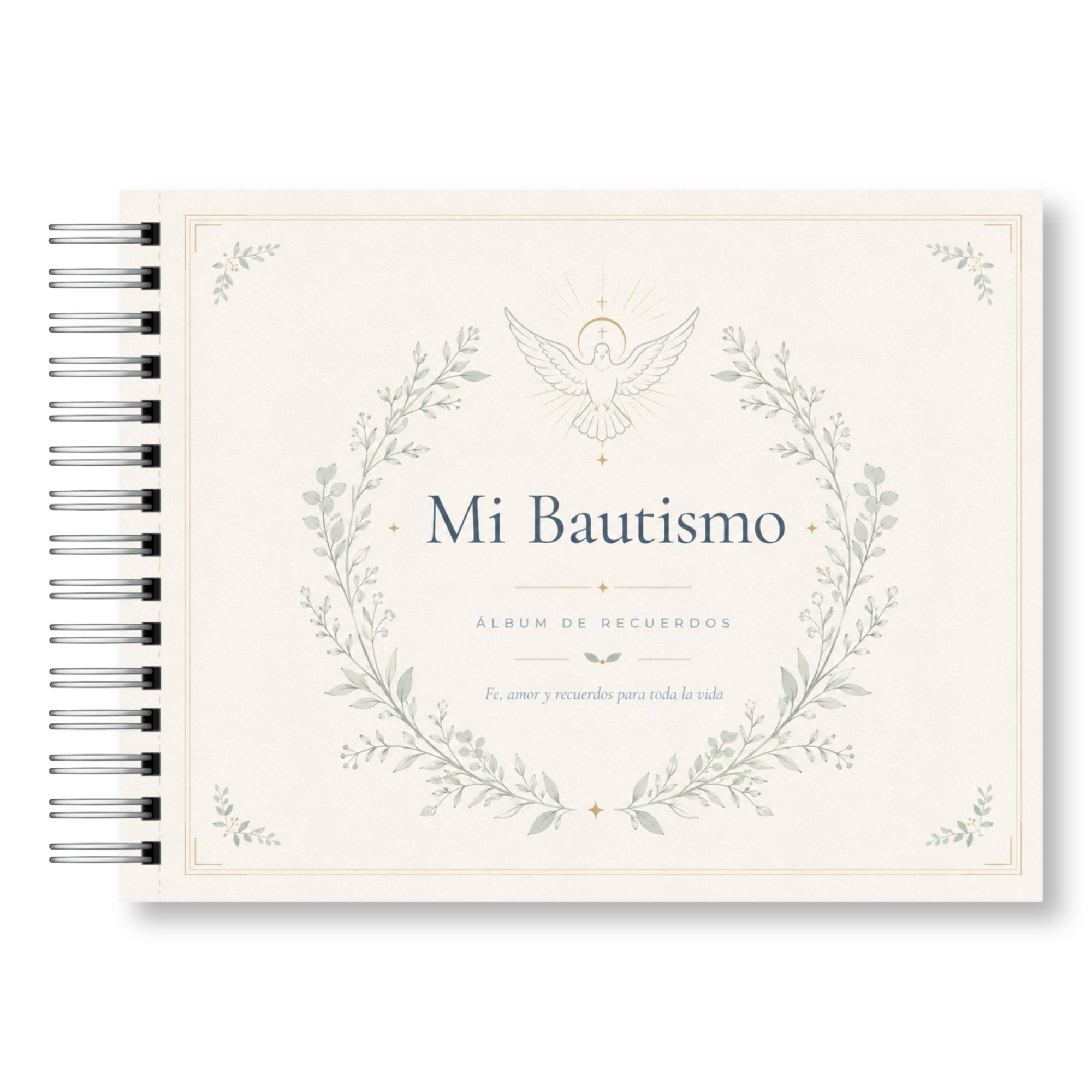 Álbum de Fotos y Recuerdos de Bautizo – 
