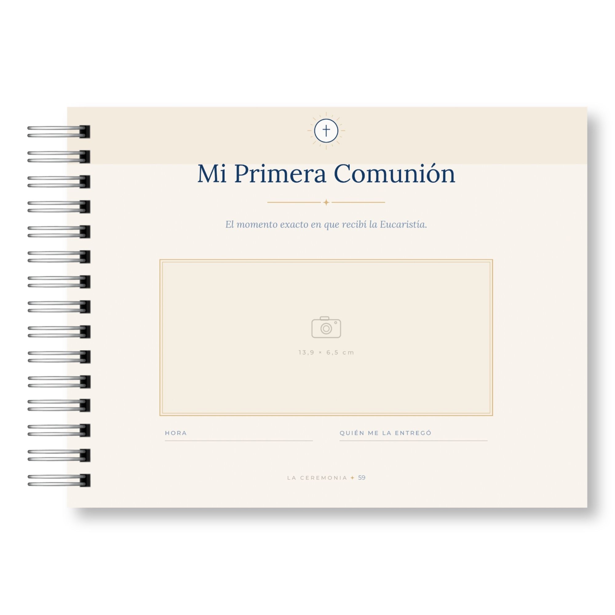 Álbum de Fotos y Recuerdos de Primera Comunión – 