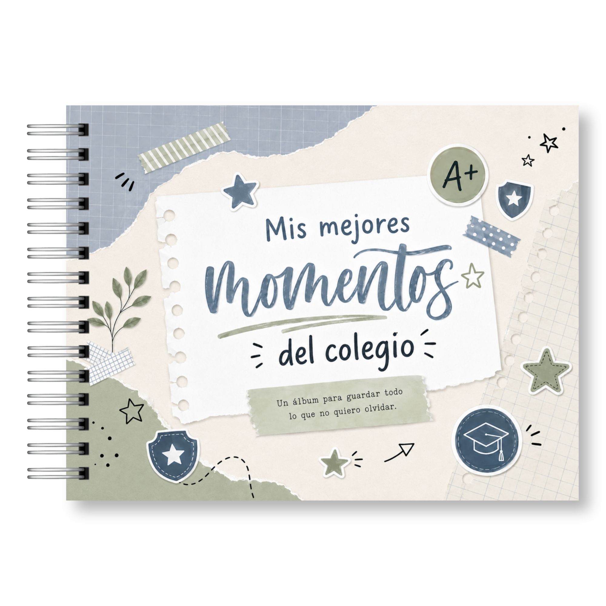 Álbum de Fotos Escolares – Mis Mejores Momentos del Colegio Versión Hombre 11