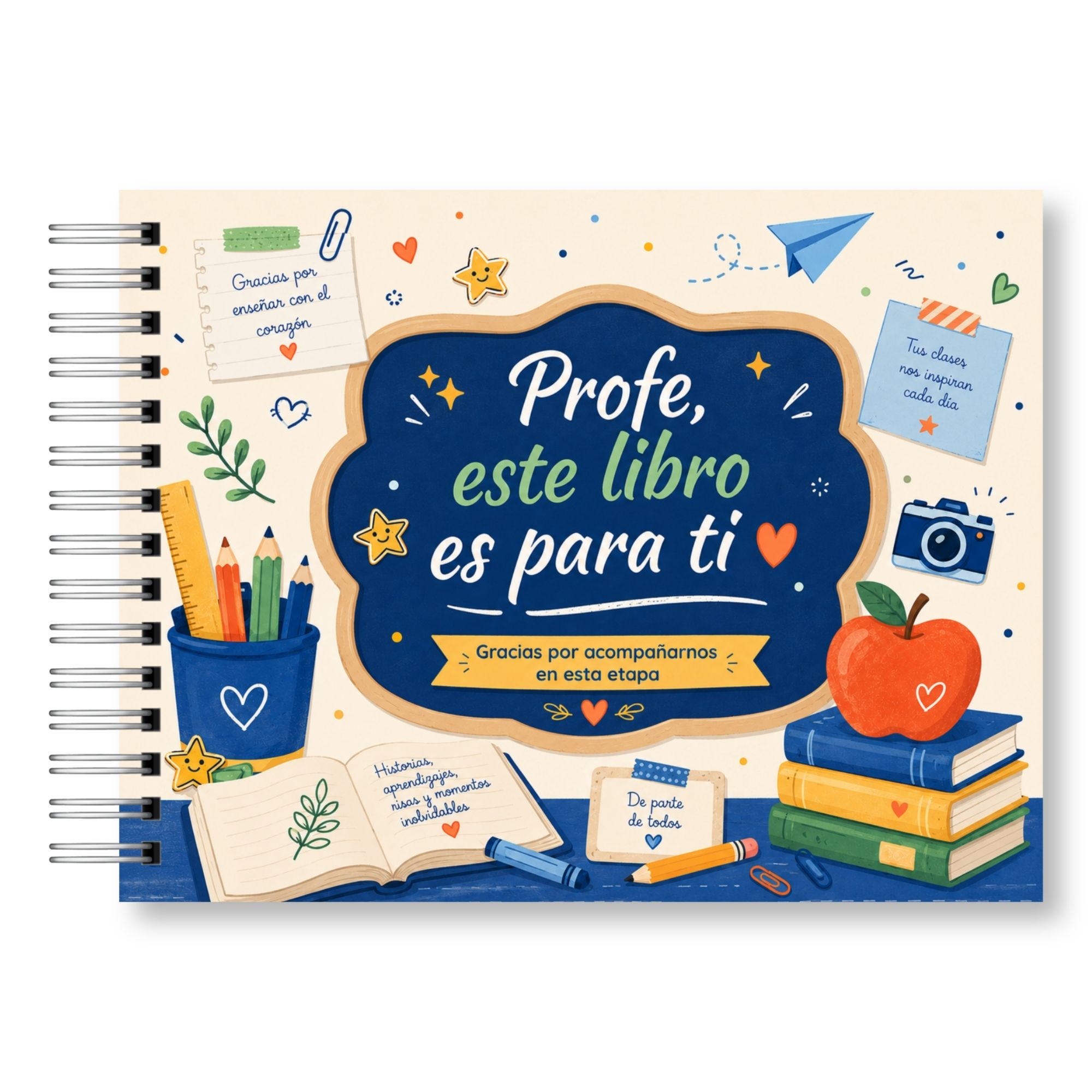 Libro de Recuerdos para Profesor – Profe, Este Libro es Para Ti Versión Profesor 16