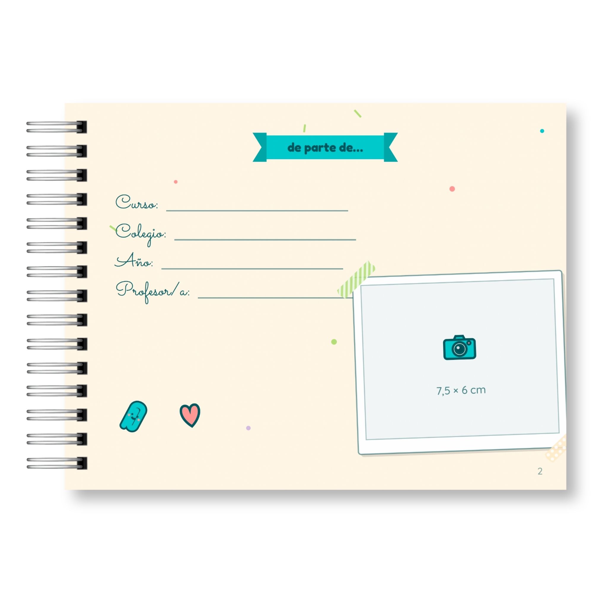 Libro de Recuerdos para Profesora – Profe, Este Libro es Para Ti Versión Profesora 3