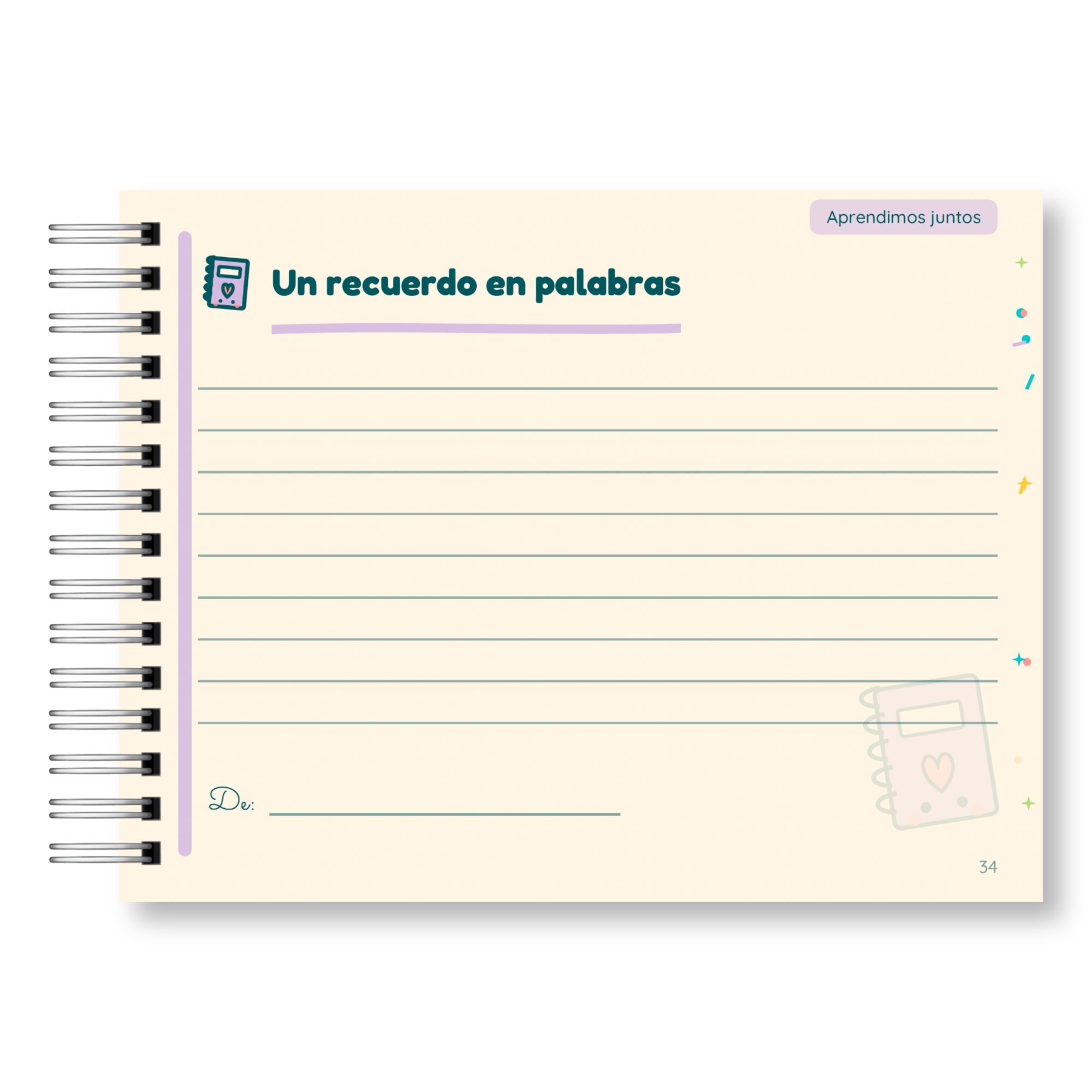 Libro de Recuerdos para Profesora – Profe, Este Libro es Para Ti Versión Profesora 10