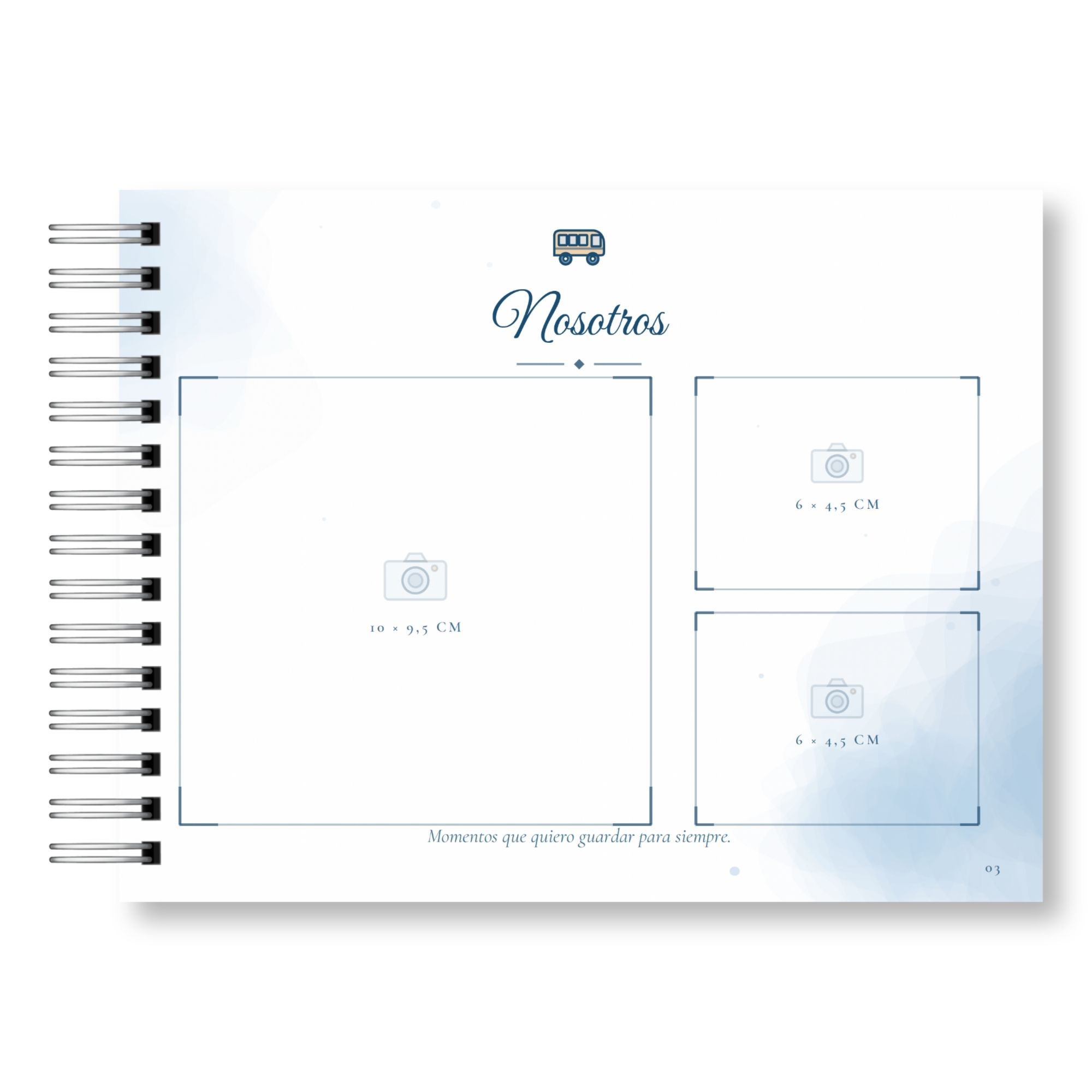 Libro de Firmas y Recuerdos del Curso – Mis Recuerdos Versión Varón 4