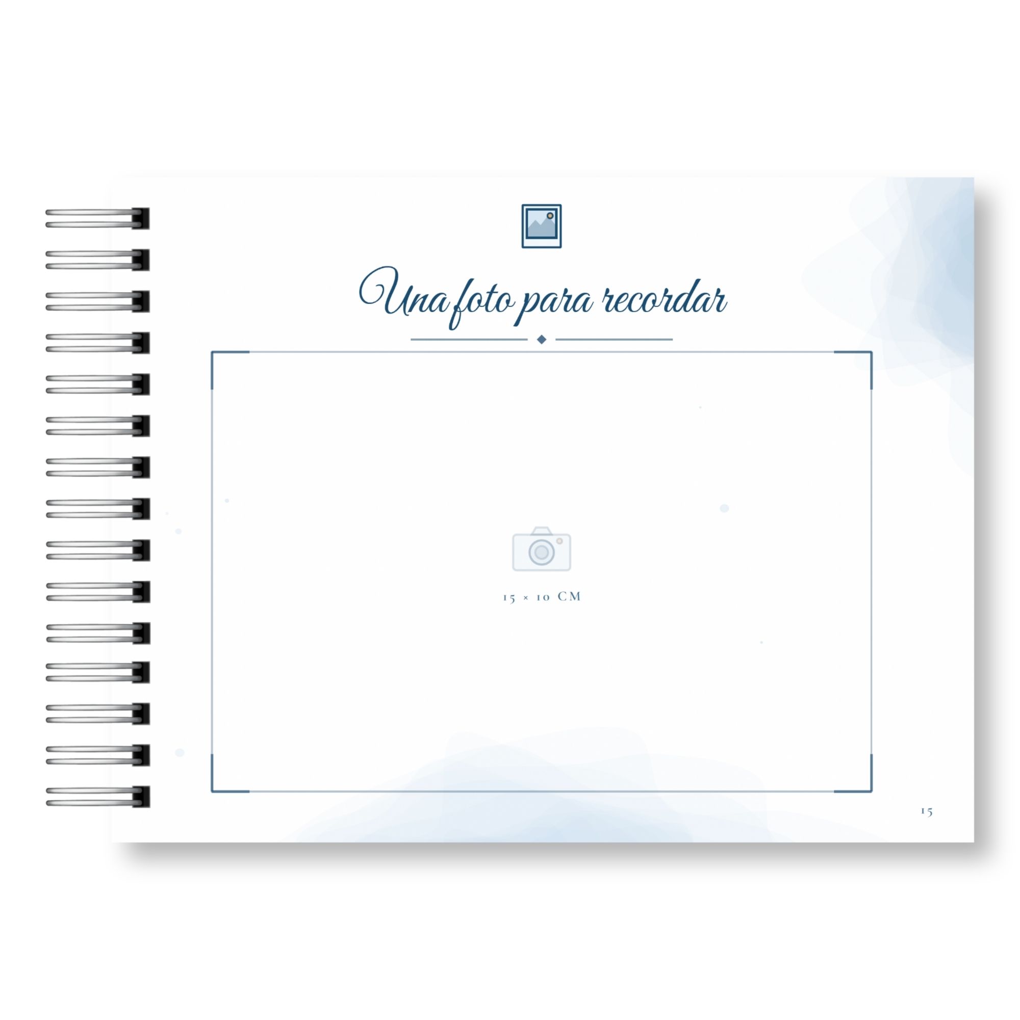 Libro de Firmas y Recuerdos del Curso – Mis Recuerdos Versión Varón 9