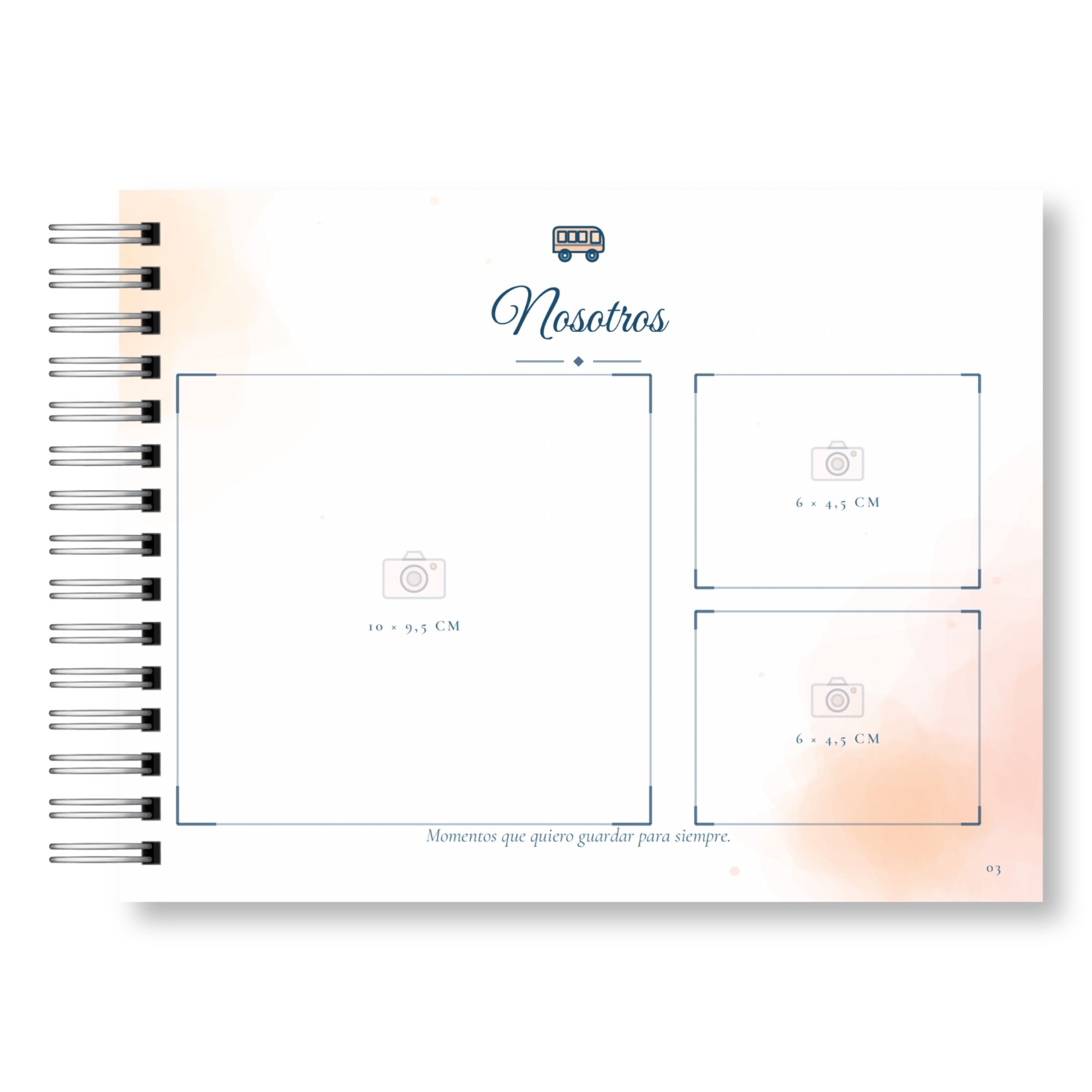Libro de Firmas y Recuerdos del Curso – Mis Recuerdos Versión Mujer 4
