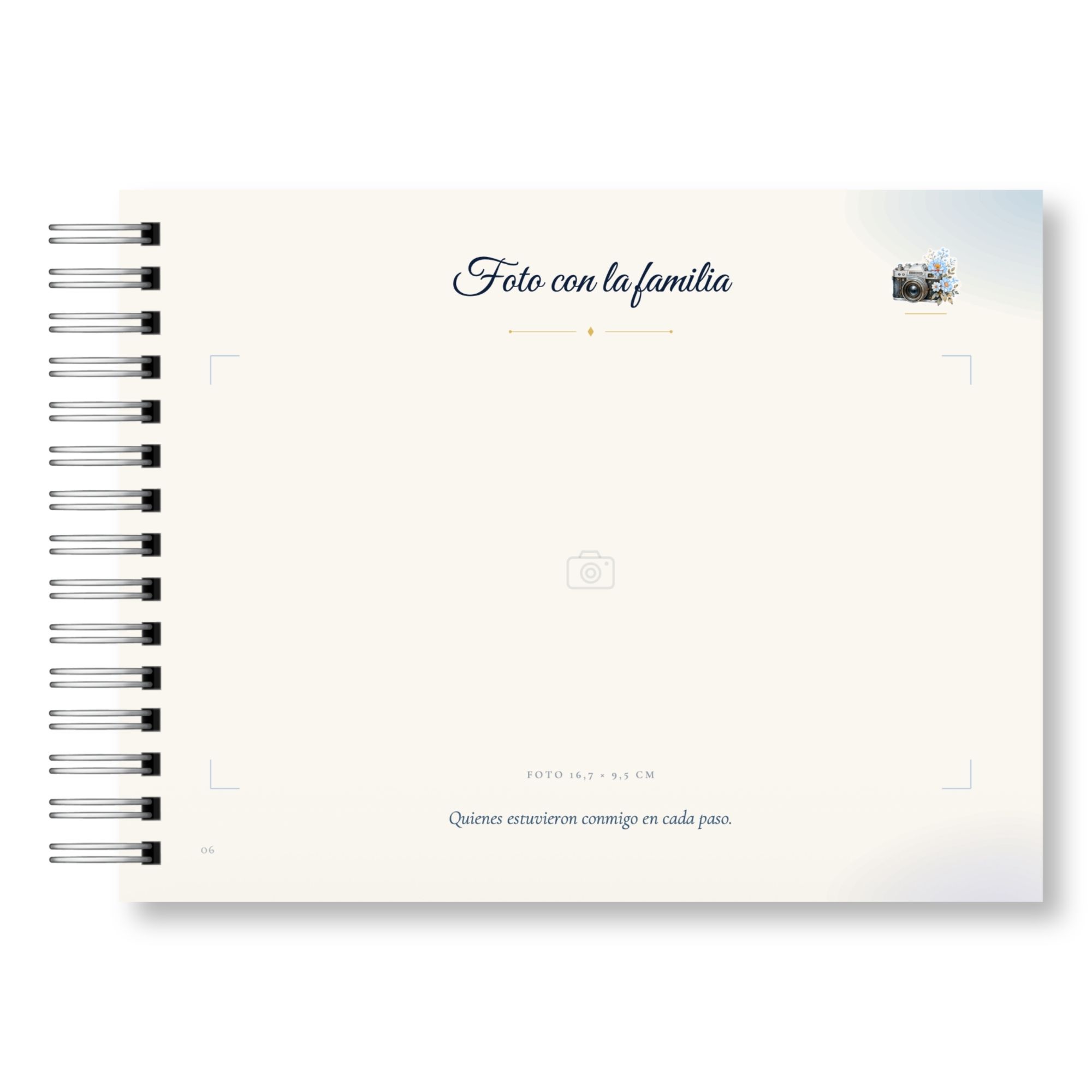 Libro de Firmas de Graduación – Palabras para Tu Futuro Versión Hombre 6