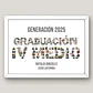 Cuadro Graduación Letras con Fotos – Horizontal - Miniatura 2