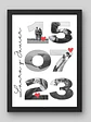 Cuadro Legado de Amor Fecha en Números con Fotos - Miniatura 1