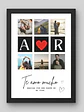 Cuadro Legado de Amor Iniciales con Corazón - Miniatura 1