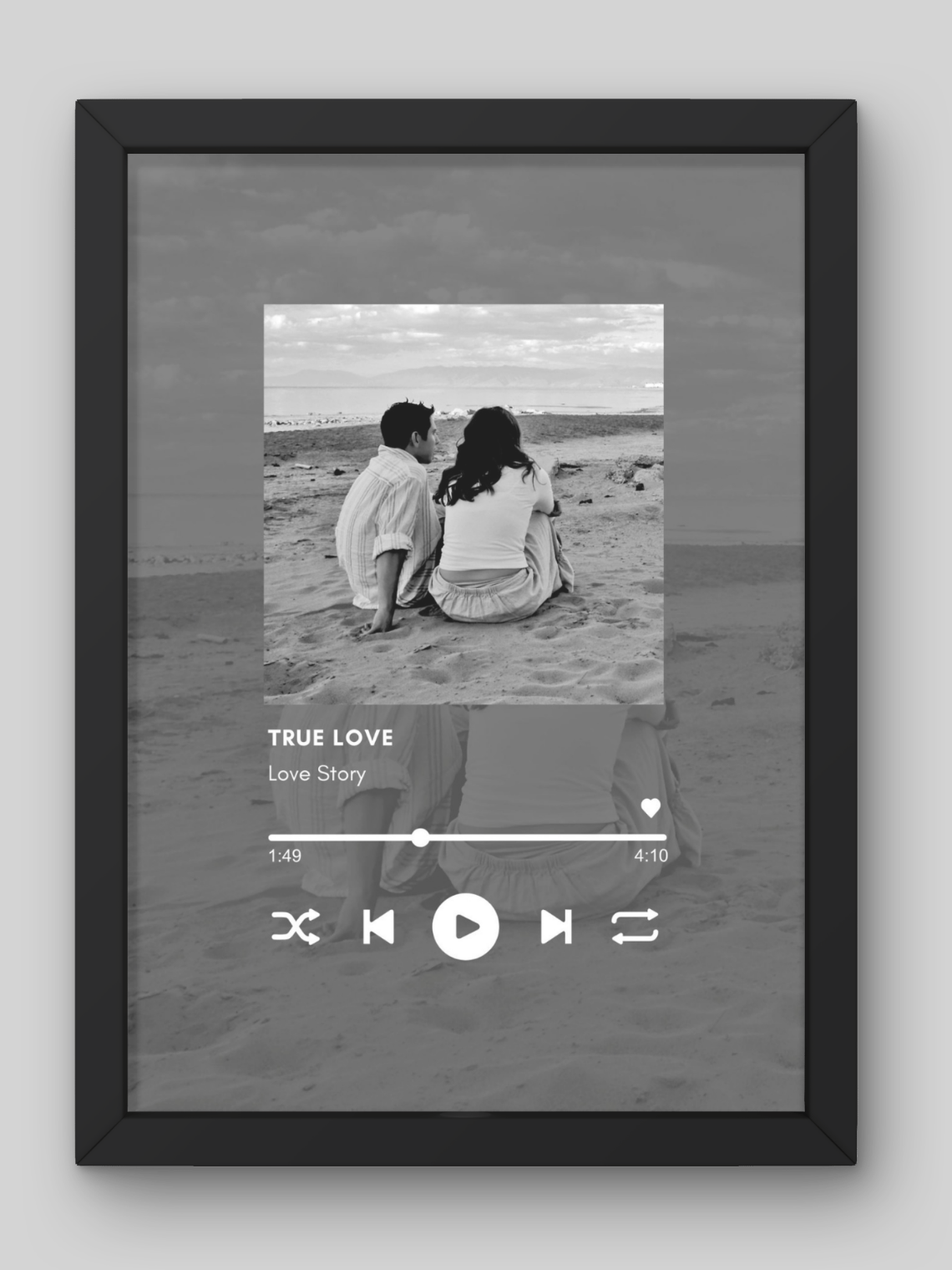 Cuadro Legado de Amor Reproductor de Música 1