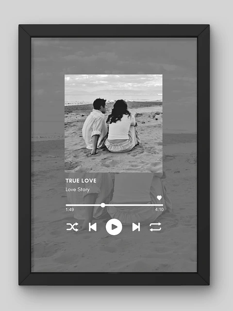 Cuadro Legado de Amor Reproductor de Música