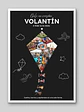 Cuadro Personalizado – Chile en Versión Volantín: A Volar se ha Dicho - Miniatura 2