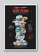 Cuadro Personalizado – Chile en Versión Indio Pícaro Siempre con Buen Humor - Miniatura 2