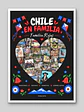 Cuadro Personalizado – Chile en Familia: Apellido y Frase Personalizada - Miniatura 2