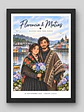 Cuadro Personalizado – Chiloé Personificación Ilustrada de Pareja en el Archipiélago - Miniatura 1
