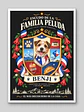 Cuadro Personalizado – Escudo de la Familia Peluda Heráldica de Mascota en Fiestas Patrias - Miniatura 2