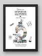 Cuadro Personalizado profesores–Microscopio de Recuerdos: Despertar la Curiosidad por la Ciencia - Miniatura 1