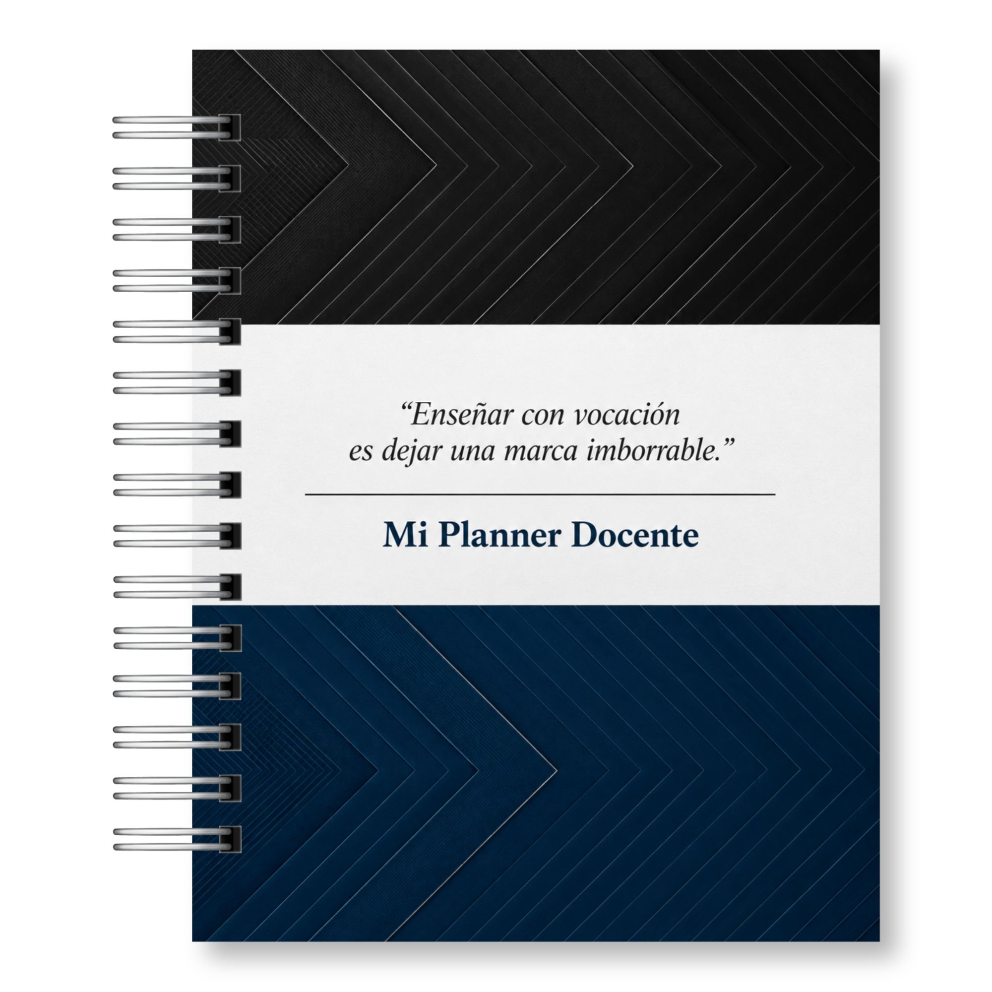 Planner Docente 2027 – Organizador Pedagógico Formal Hombre 21