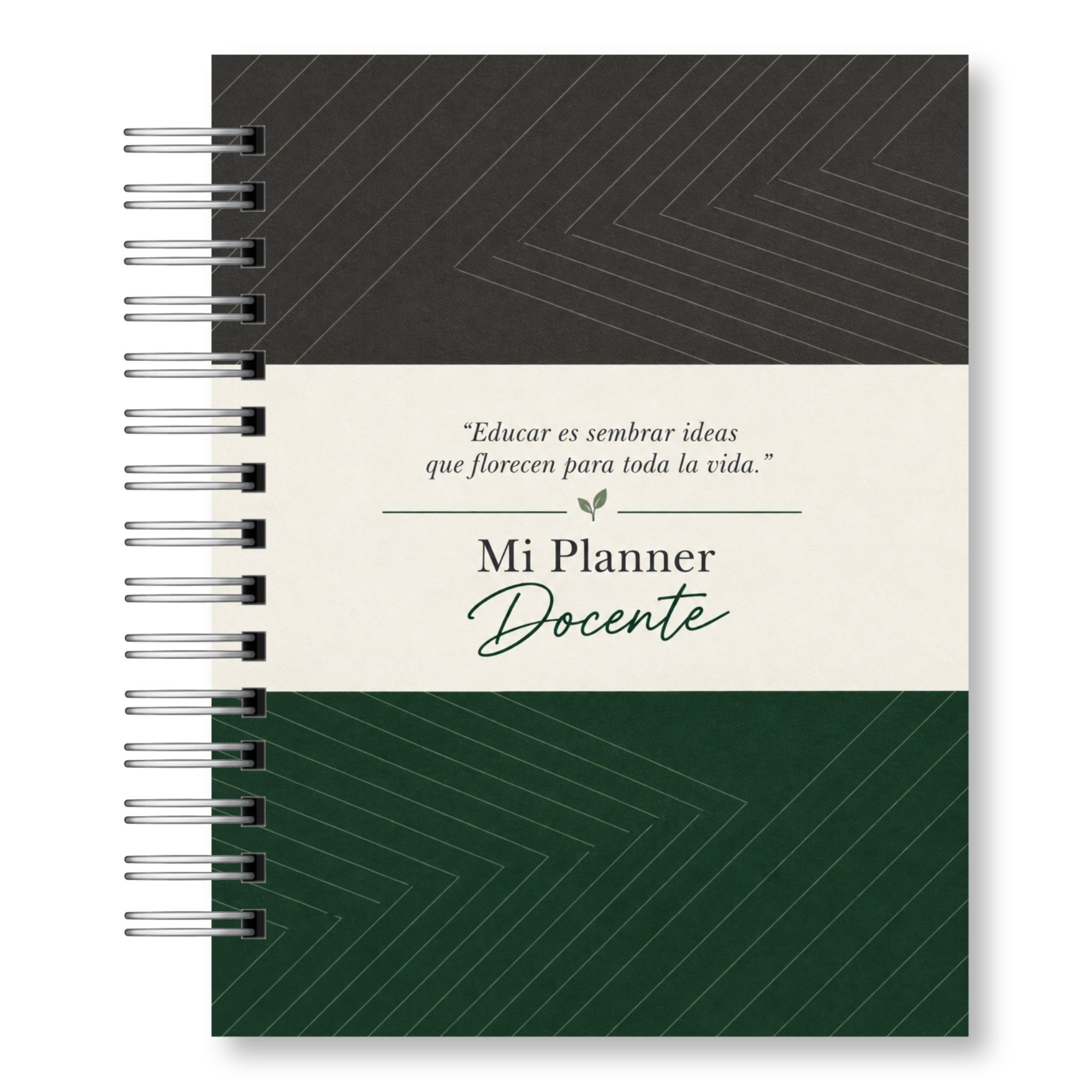 Planner Docente 2027 – Organizador Pedagógico Formal Hombre 22