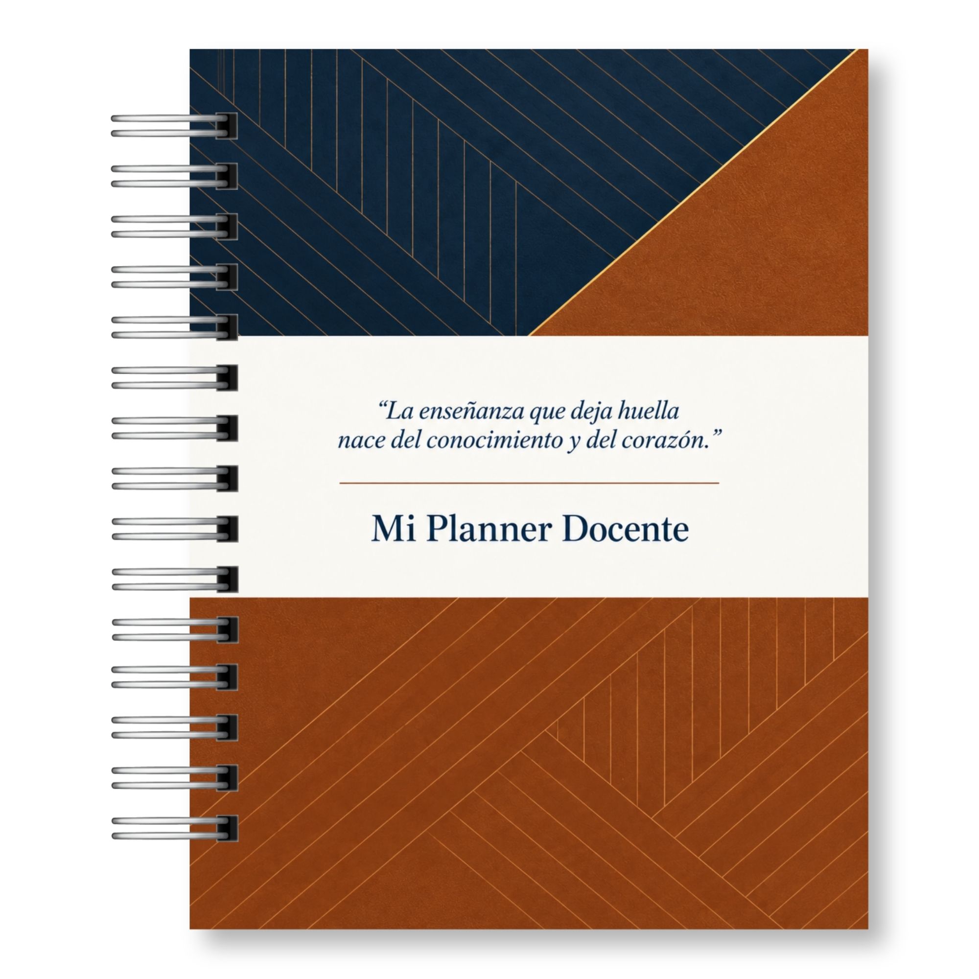 Planner Docente 2027 – Organizador Pedagógico Formal Hombre 1