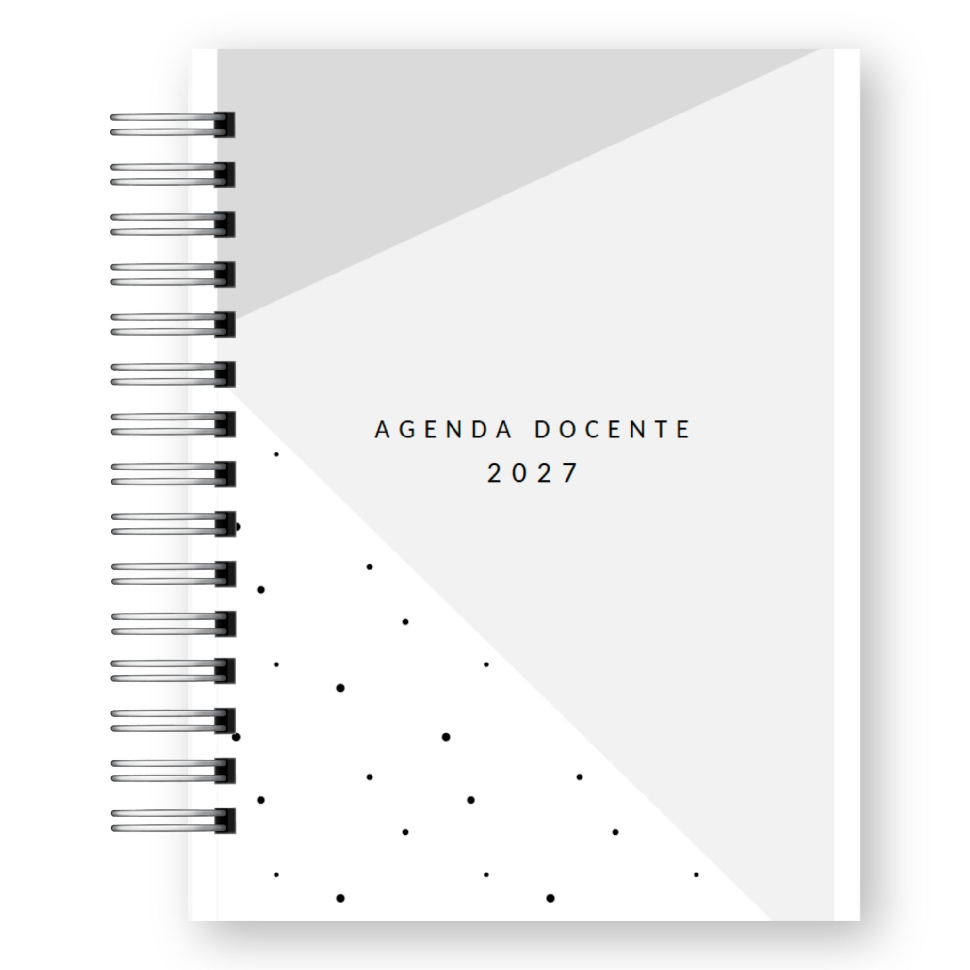 Planner Docente 2027 – Organizador Pedagógico Formal Hombre 2