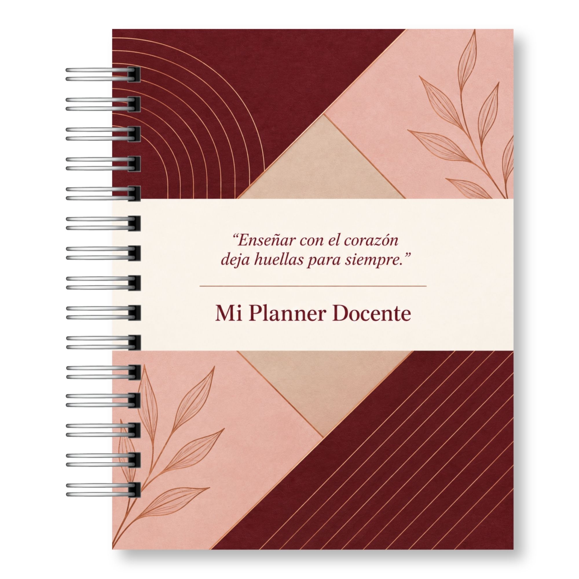Planner Docente 2027 – Organizador Pedagógico Formal Mujer 23