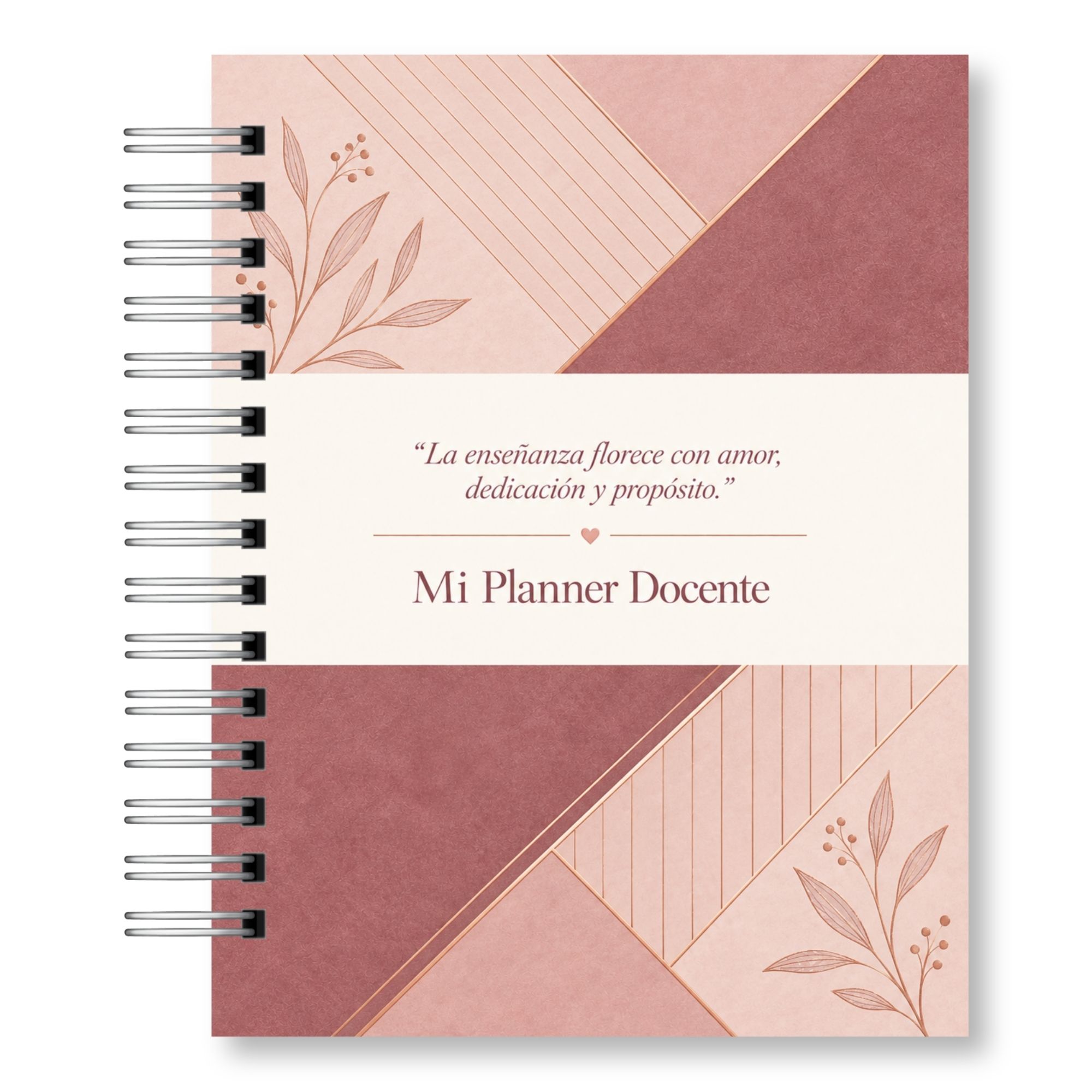 Planner Docente 2027 – Organizador Pedagógico Formal Mujer 22