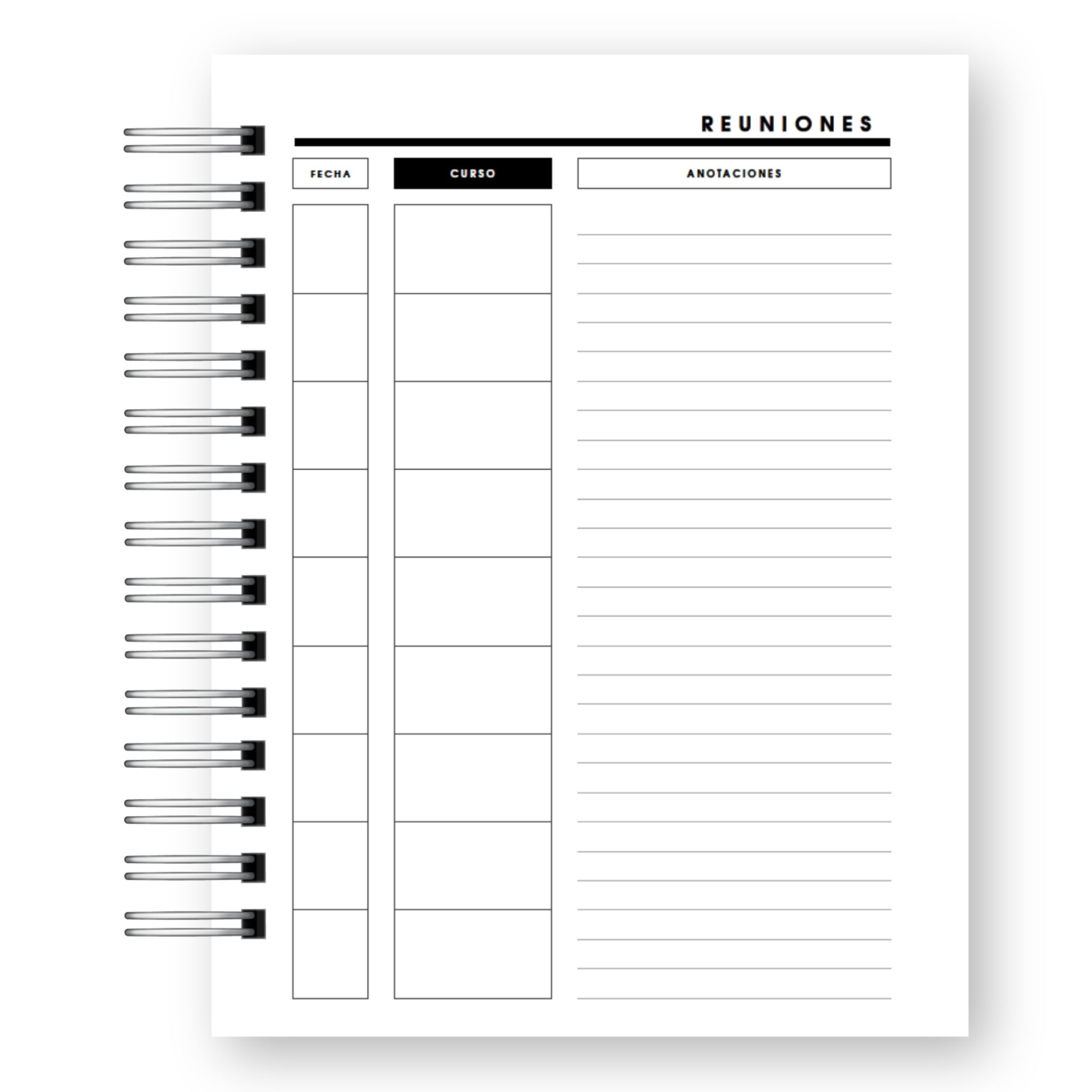 Planner Docente 2027 – Organizador Pedagógico Formal Mujer 12