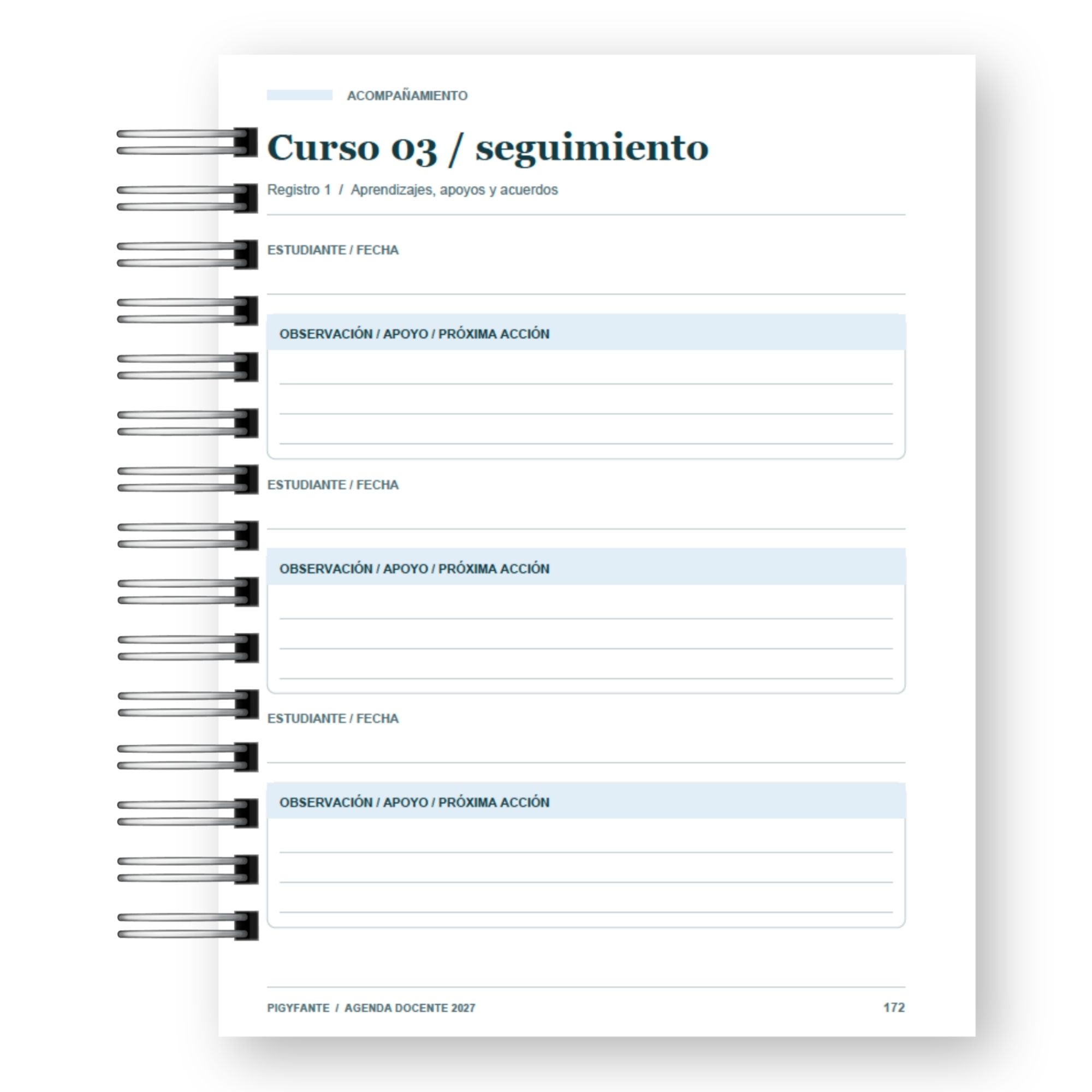 Agenda de la Profesora 2027 – Edición Colores Suaves Ilustrada 13