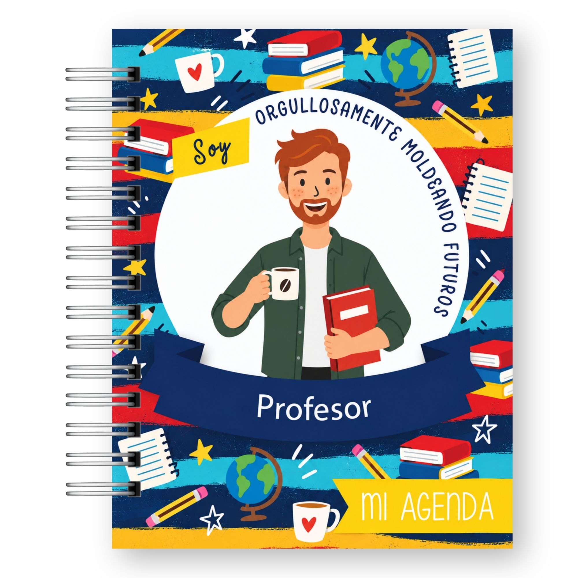 Agenda Docente 2027 – Edición Hombre Ilustrada 22