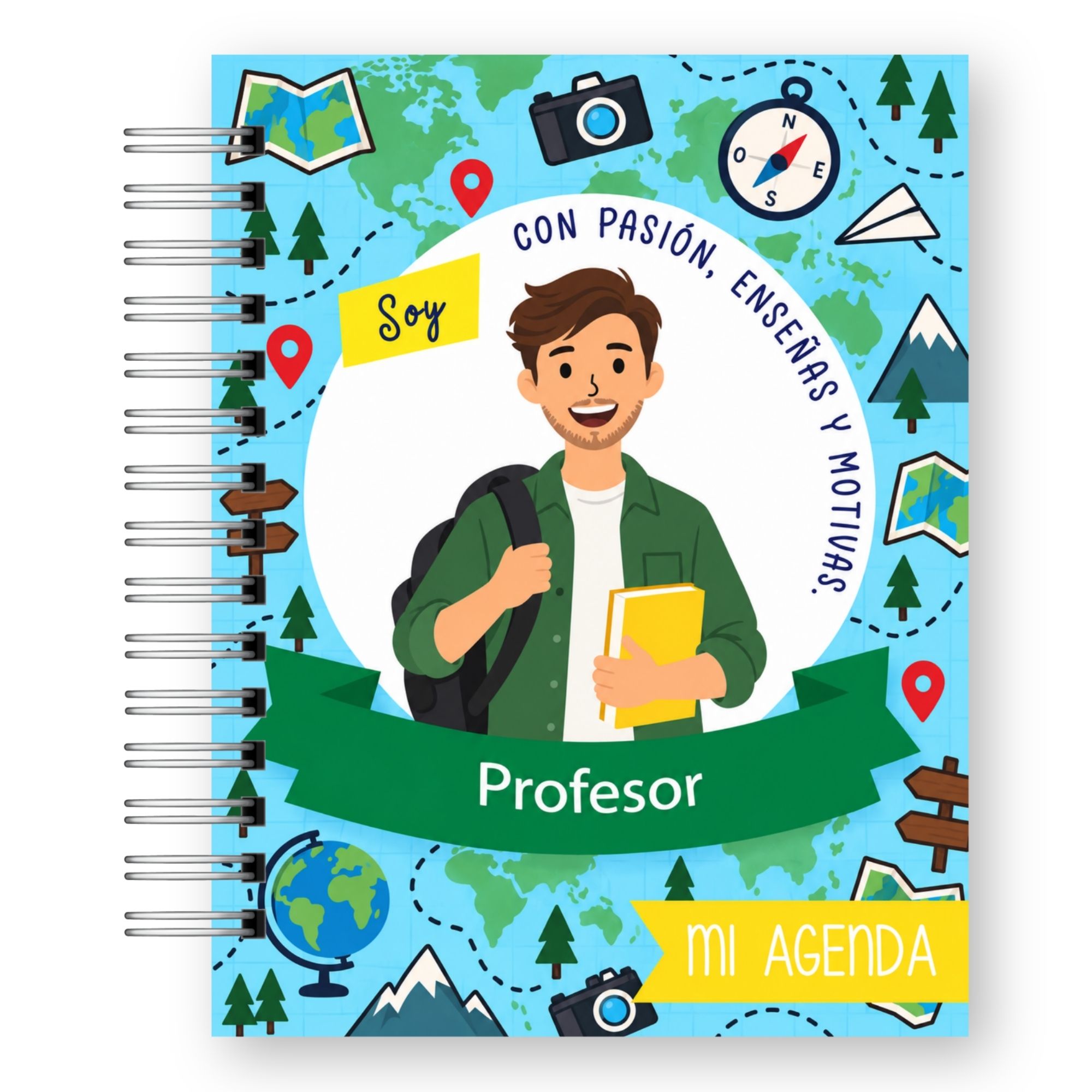 Agenda Docente 2027 – Edición Hombre Ilustrada 21