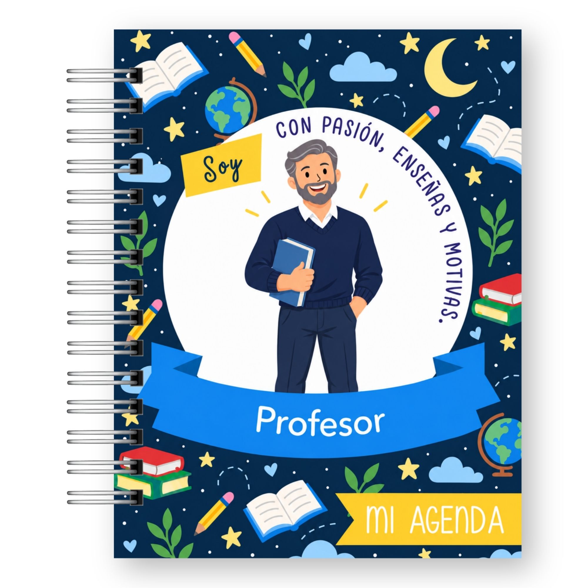 Agenda Docente 2027 – Edición Hombre Ilustrada 25